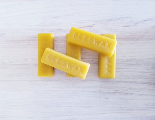 1oz Pure Beeswax Bars | 100% Pure Beeswax for Crafts, Candles, Cosmetics, and Soap